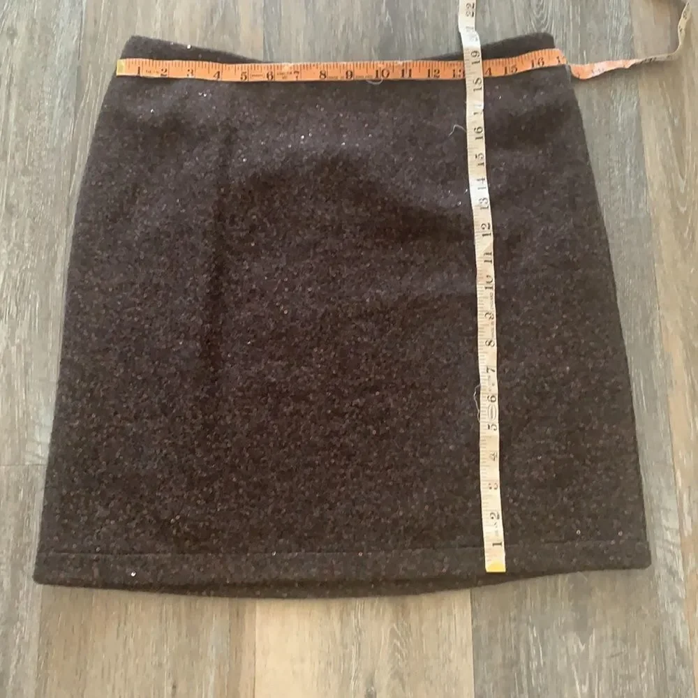 J. Jill Sequin adorning skirt sz 10